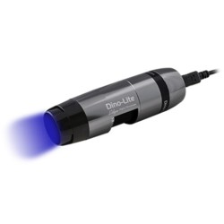 Microscop portabil USB Dino-Lite - AM4117MT-G2FBW cu lumina albastra (480 nm) si filtru 510 nm - Fluorecenta verde (proteina)